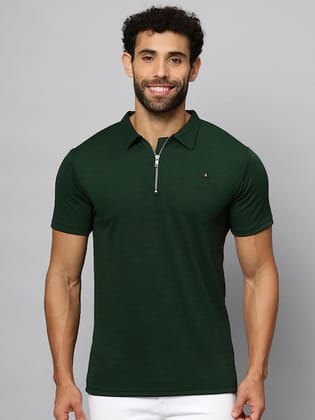 Polo Collar Cotton T-shirt