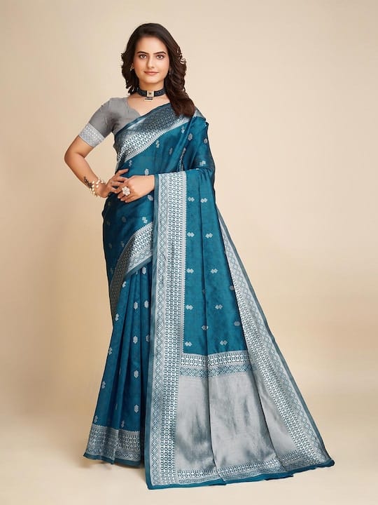 Woven Design Zari Banarasi Saree