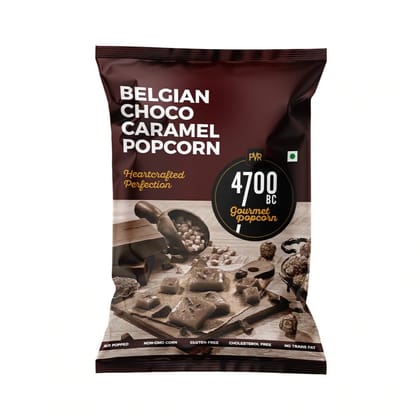 4700BC Gourmet Popcorn - Belgian Choco Caramel, 60 gm