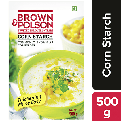 Brown & Polson Corn Starch - Thickening Made Easy, 500 G
