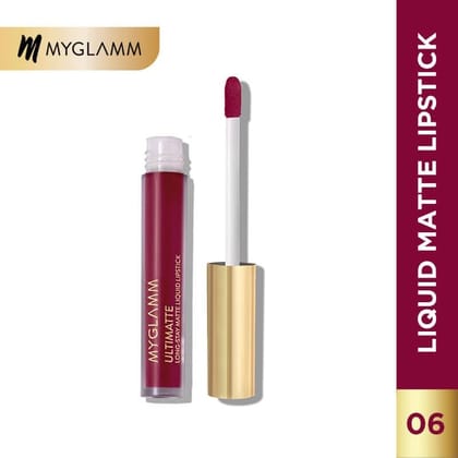 Myglamm Utimate Matte Lipstick-Ul06 Berry Charmer