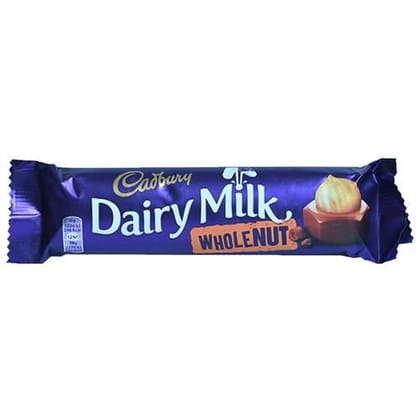 Cadbury Dairy Milk - Whole Nut, Imported, Rich Classic Taste, 45 g