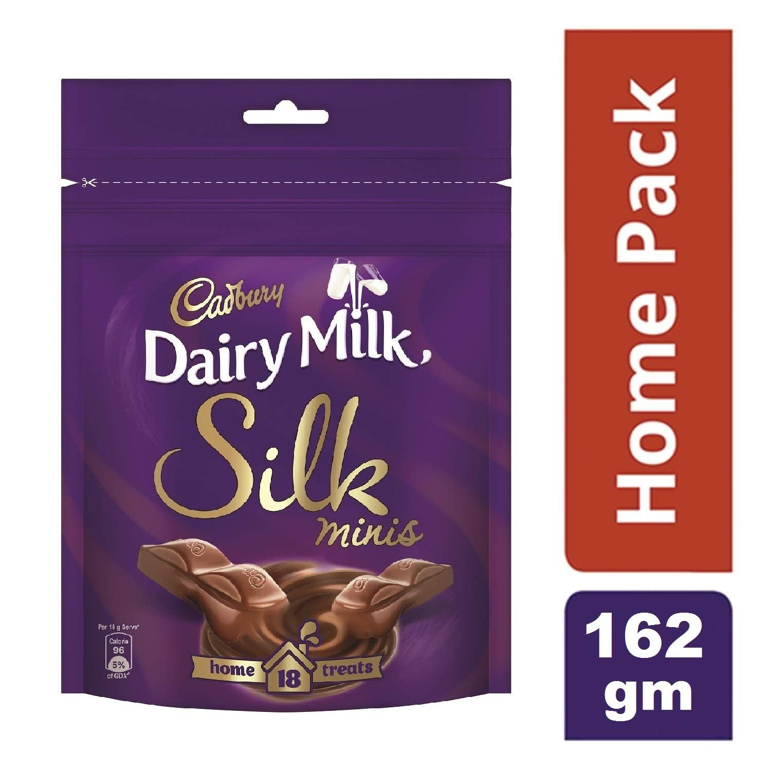 Cadbury Dairy Milk Silk Chocolate Home Treats, 162 gm