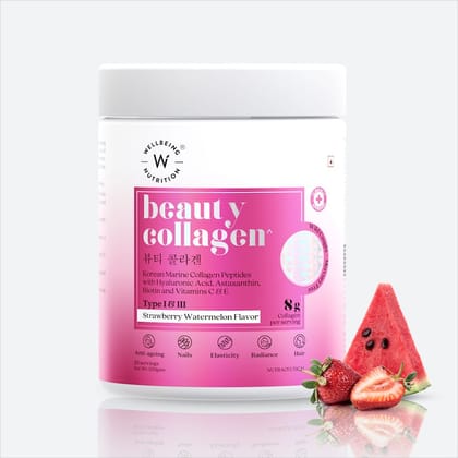 Beauty Collagen Strawberry Watermelon Flavor-Pack of 1