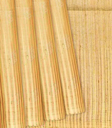 Sandal Handloom Soft Silk Saree With Stripes-Sandal-Sandal