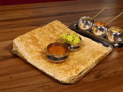 Crispy Rava Masala Dosa