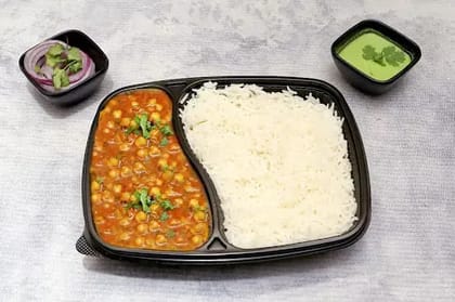 Amritsari Chole Rice Bowl