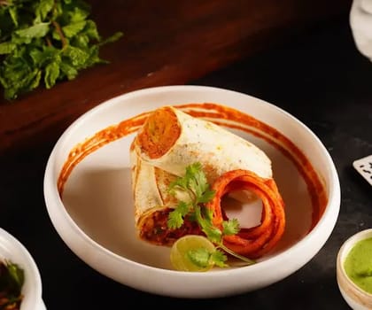 Mutton Seekh Kebab Rumali Roll [2 Pieces]