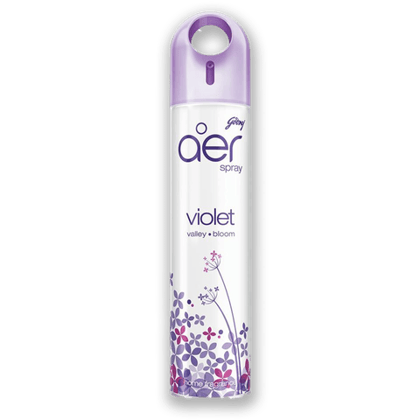 Godrej Aer Home & Office Air Freshener, Violet Valley Bloom, 240 ml Bottle