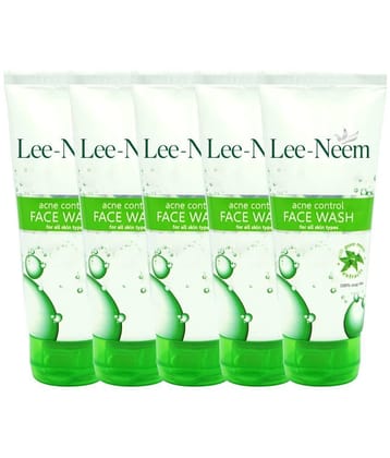 Leeford Lee Neem Acne Control Face wash with Pure Neem Extracts -70 g each ( Pack of 5 )