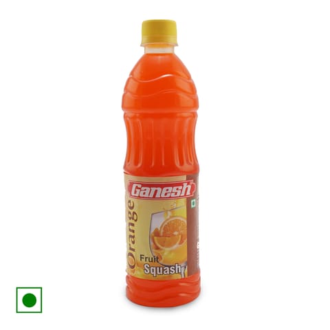 Ganesh Orange Squash, 700 ml Bottle
