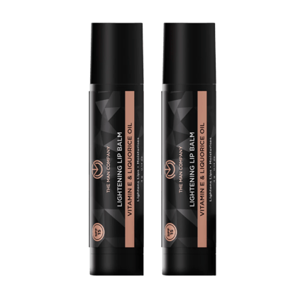 Lightening Lip Balm SPF15 | Vitamin E & Liquorice Oil Pack of 2