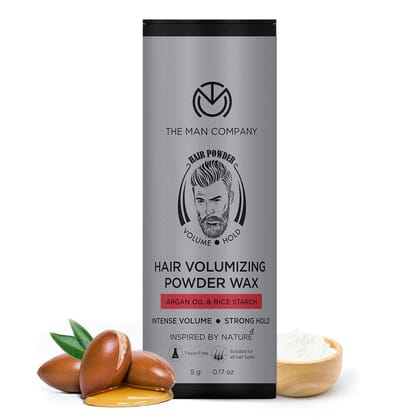 Hair Volumizing Powder Wax | Argan Oil & Rice Starch 5g Powder Wax at