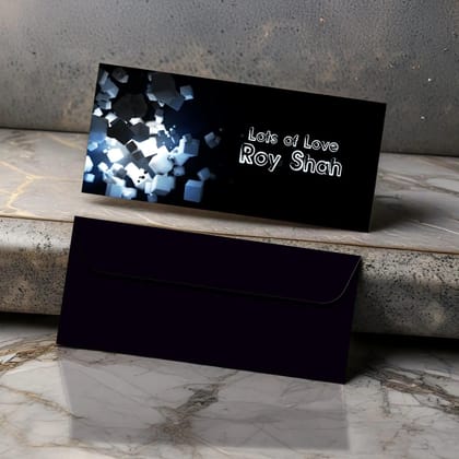 Personalised Money Envelopes - Ice Cubes Theme - Set of 20