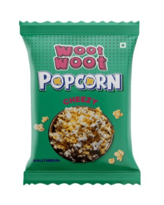 WootWoot Popcorn Cheezy, 27 gm