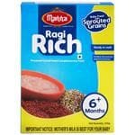 Manna Baby Food With Sprouted Grains  Ragi Rich 6 Months 200 G Carton