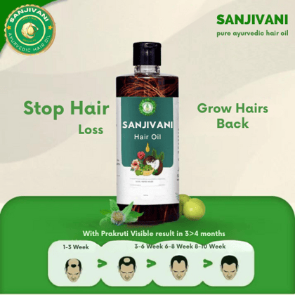 sanjivani herbal hair oil [500ml]