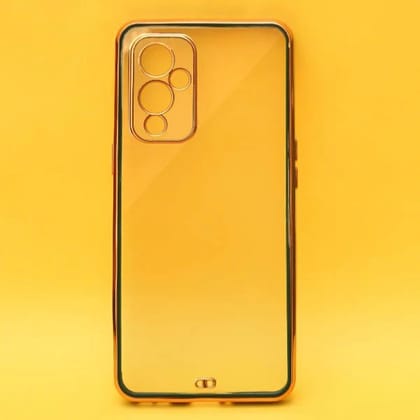 Dark Green Electroplated Transparent Case for Oneplus 9