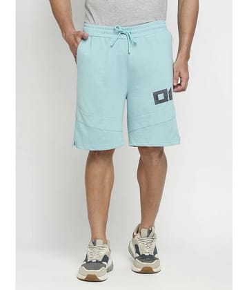 Fitz - Blue Cotton Mens Shorts ( Pack of 1 ) - None