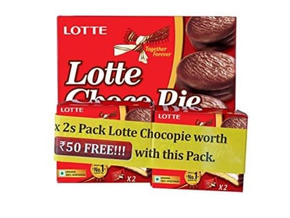 Lotte Choco Pie 300g +100g Free BR150