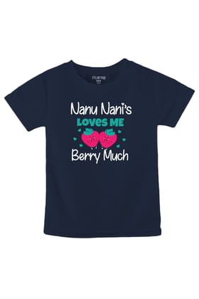 Nanu Nani Love Me Berry Much-1-2 Yrs / NavyBlue