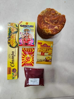 UGADI ! OFFER POOJA ITEMS COMBO KIT. - pack of 2
