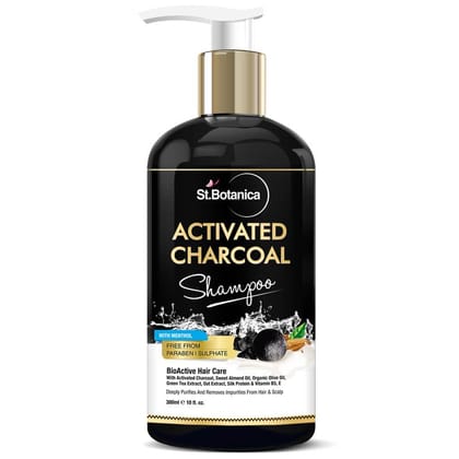 Activated Charcoal Hair Shampoo, 300ml