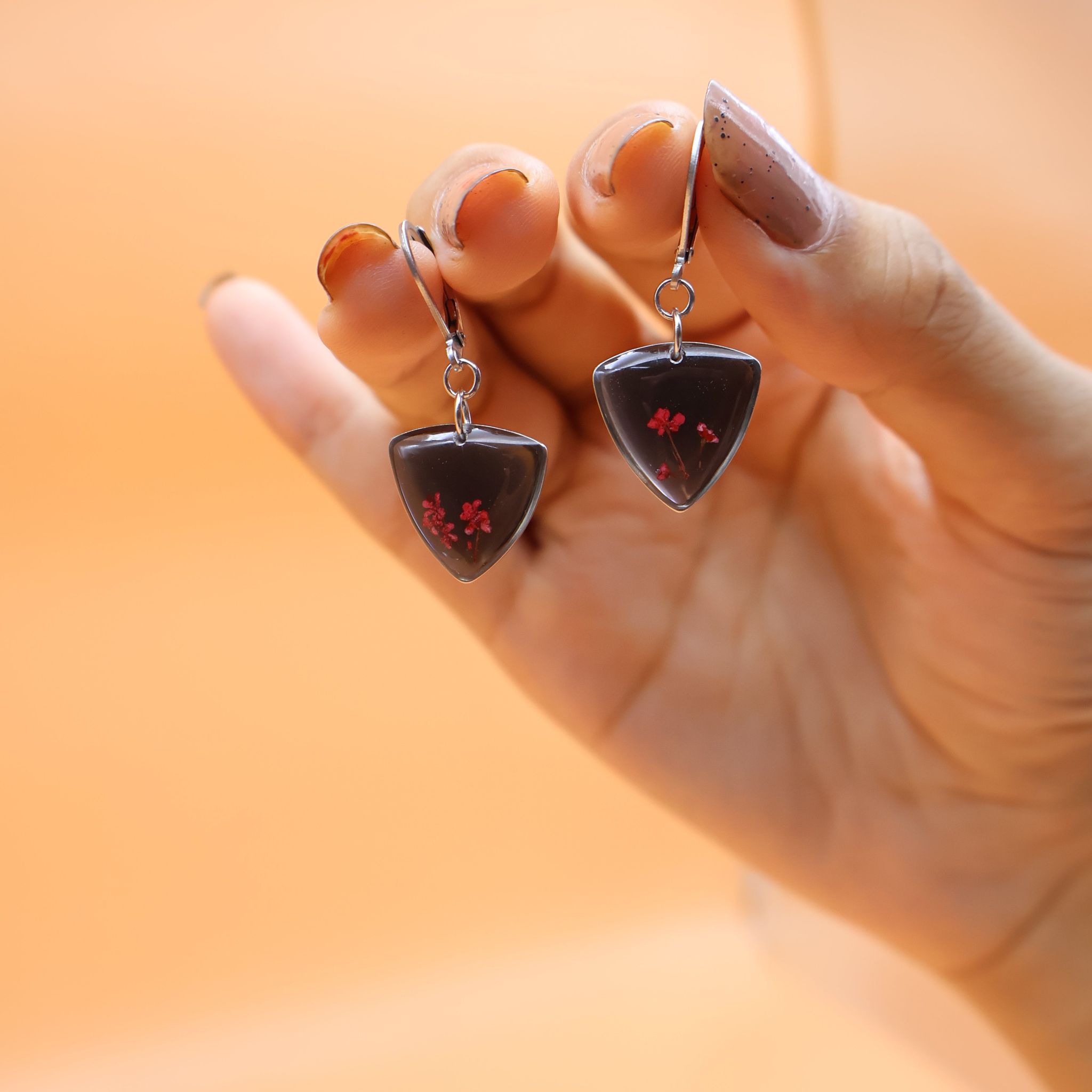 Emi Earring ( Triangle )-Triangle