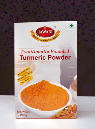 Turmeric powder Traditionally pounded  - 200 grams