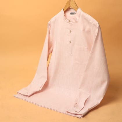 मृणाल  - KHADI KURTA SHIRT #6-XS / Half Sleeve