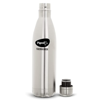 Pigeon Therminox Aqua Double Walled Stainless Steel Water Bottle/Flask 500 ml - Silver