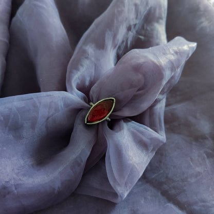 Glass Drop Oxide Ring