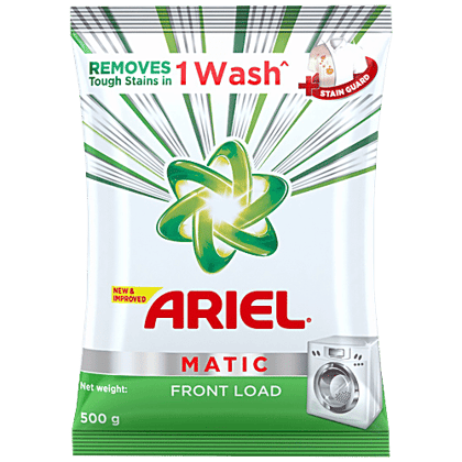 Ariel Washing Detergent Powder - Matic Front Load, 500 g