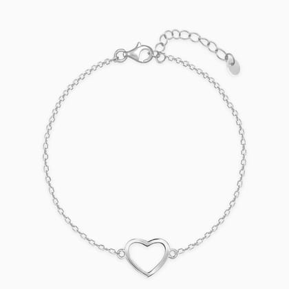 Silver One Love Bracelet