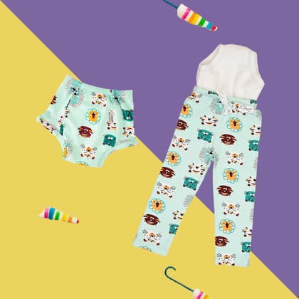 Potty Training Pants & Pajamas for Toddlers, Boys and Girls - Shiny Shers-Size 1 (1-2 years)