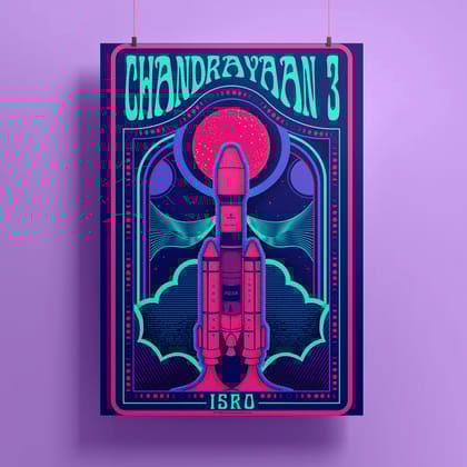 ‘Chandrayaan 3 and The Unknown’ Poster