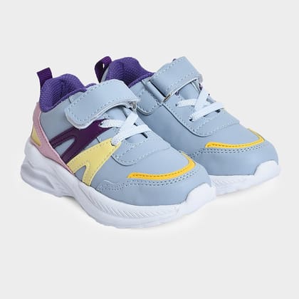 Bloom Stria PU Leather Shoes-2-3 Y / Multicolor