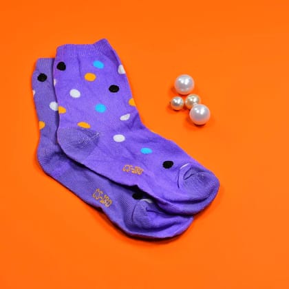 1Pair Socks Printed Trendy Multiple Designer Belly Calf Mid Socks (3 Different Size / Mix Design)