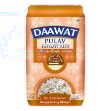 Daawat Pulav Basmati Long Grain Rice 1 KILOGRAM