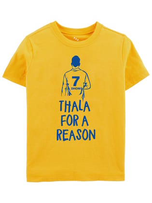 Thala for a Reason - Tee-1-2 years / Yes (With Name & Numer on the Back)