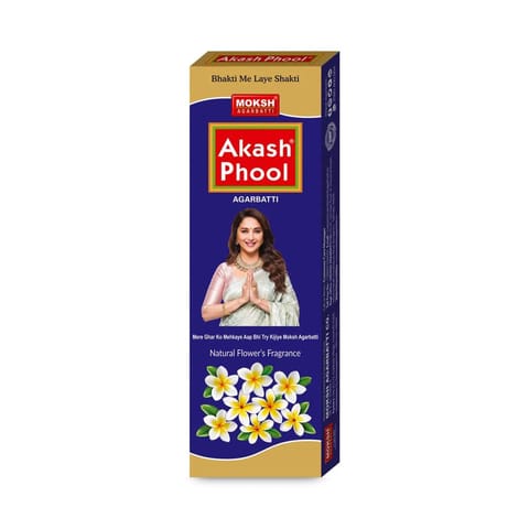 Moksh Akash Phool Agarbatti, 81 gm Box