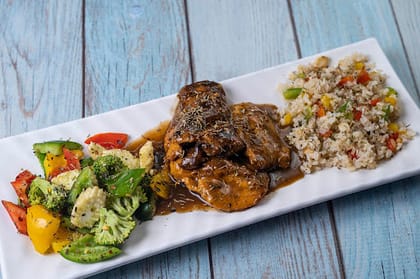 Chicken Pepper Steak Weal