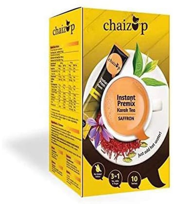 Chaizup Masala Chai Tea Powder Saffron 140g gm