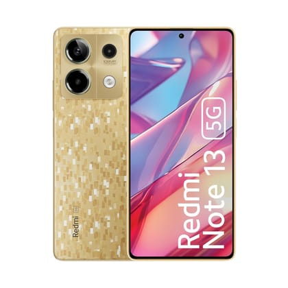 Redmi Note 13 5G (Prism Gold, 12GB RAM, 256GB Storage)