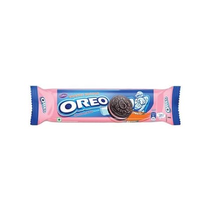 Cadbury Oreo Strawberry Cream Biscuit, 120 gm Pack