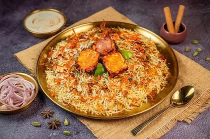 Paneer Tikka Biryani