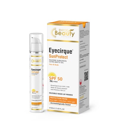 Eyecirque SunProtect SPF 50 Silicone Sunscreen Ultra Matte Gel-SAVE 12% ON MONO PACK
