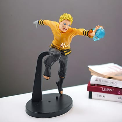 Uzumaki Naruto Rasengan Action Figure With Stand (21 Cm Height) - Naruto