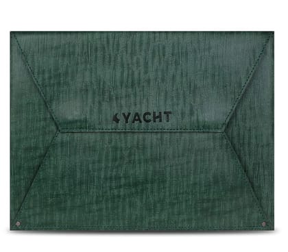 Yacht Laptop Sleeve with Multiple Storage, 15.6 inch, Yawl Series, Brunswick Green, Unisex