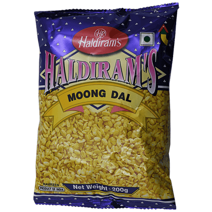 Haldirams Moong Dal Namkeen, 200 G Pouch(Savers Retail)